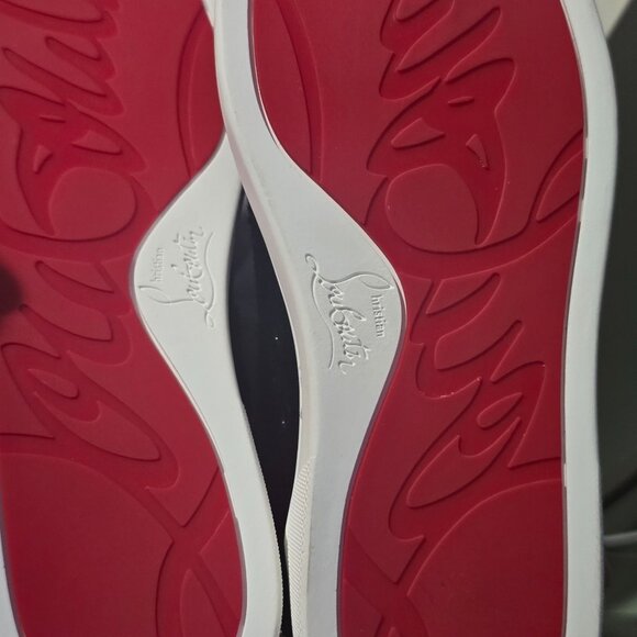 Red bottom sneakers - Picture 3 of 4